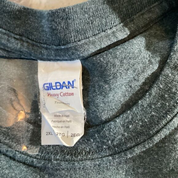 Gildan T-Shirt Men's Size XXL Color Gray Duke University Graphic Tee - Picture 3 of 9